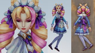 Mmd Ryona リョナGwen Face Down Ko Pose Cafe Cuties Skin