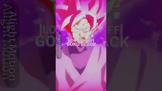 Gokuall Forms Vs Goku Black Ssjr
