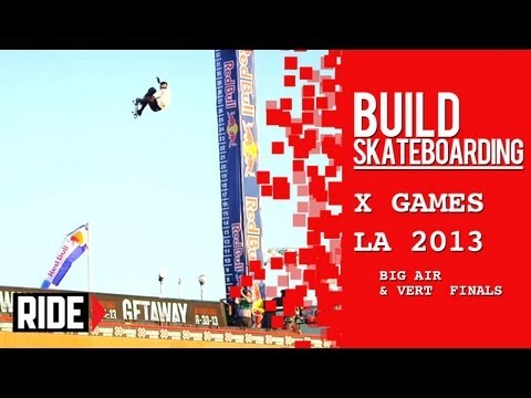 X Games LA 2013 -- Big Air Flying and Vert Spinning