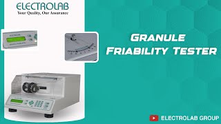 Granule Friability Tester