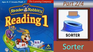 Reader Rabbit Reading 1 - Part 24 Sorter Game