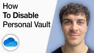How To Disable Personal Vault In Onedrive Tutorial 2025 Full Guide