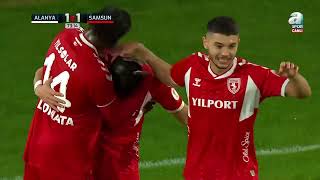 Muhammed Gümüşkaya Alanyaspor 1-1 Samsunspor Ziraat Türkiye Kupası 5. Tur Maçı 17.01.2024