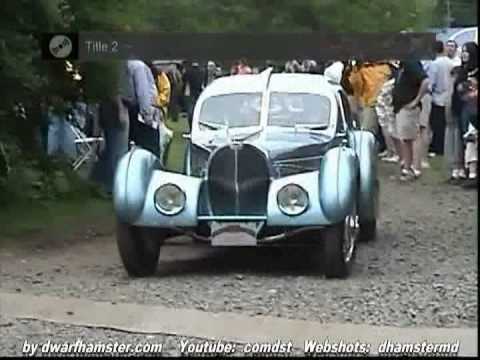 Bugatti Type 57SC Atlantic Coupe Video by comdst
