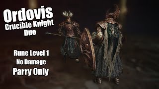 Ordovis Crucible Knight Duo Rl1 Parry Only No Damage
