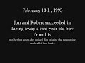 The James Bulger Story