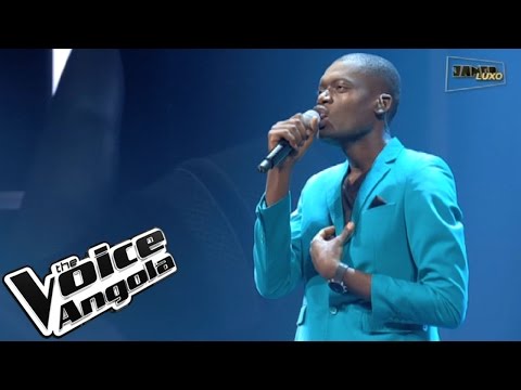 Alfredo Yungi cantou “Amo Essa Mulher” / The Voice Angola 2015 / Show ao Vivo 2