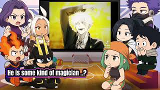 𝙋𝙧𝙤 𝙝𝙚𝙧𝙤𝙚𝙨 𝙧𝙚𝙖𝙘𝙩 𝙩𝙤 Gojo Satoru Jujutsukaisen Mha Bnha Deku Gacha Life