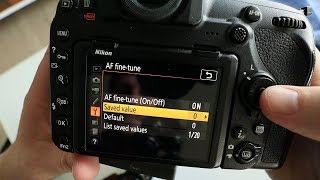 Nikon Af Fine Tune - Easiest And Best Way Ive Found