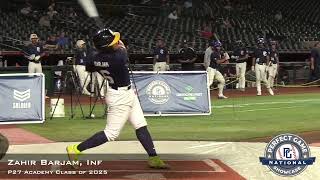 Zahir Barjam Prospect Video, Inf, P27 Academy Cl Of 2025, Pg National Workout