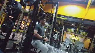 Smith Machine Overhead Shoulder Press With Hidayatullah Rabbani At Club Ade Rai Ragunan
