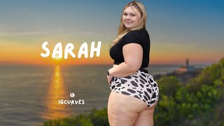 Sarah Plus Size Beauty Curvy Model Body Positivity Age, Height, Weight, Biography