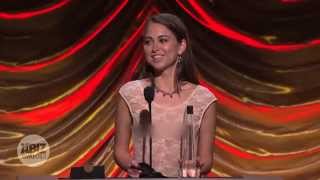 2014 XBIZ Awards - Riley Reid Wins 'Female Performer of the Year' Award