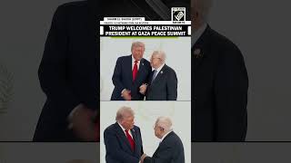 President Trump Welcomes Palestinian President At Gaza Peace Summit In Egypts Sharm El-Sheikh
