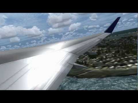 Delta Skyteam 757 Takeoff at KBOS Microsoft Flight Simulator X