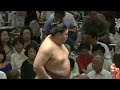 嘉風の足が行司の顔に命中 常幸龍vs嘉風 2013/09/24