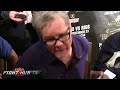 Freddie Roach "If Manny Pacquiao slips in camp hes done"