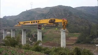 Mega Köprü Yapma Makinesi - Bridge Girder Erection Machine Slj900