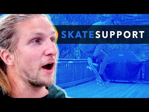 HOW TO OLLIE LIVE SKATE SUPPORT (S1, E3)