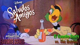 Saludos Amigos 1943 - El Gaucho Goofy Vs. The Ostrich Remake