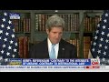 Kerry: We won't recognize the results of the referendum