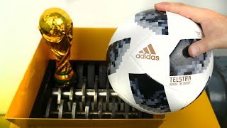 SHREDDING WORLD CUP SOCCER BALL!