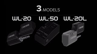 BOSS WL-Series Wireless System (WL-20/WL-20L/WL-50)