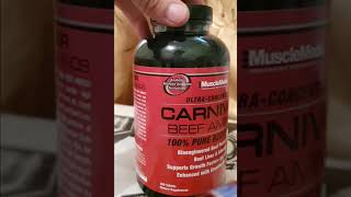 Carnivor Beef Amino Acids. 100% Pure Beef Protein Tablets.