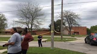 Shooting investigation on Perkins Street in Saginaw