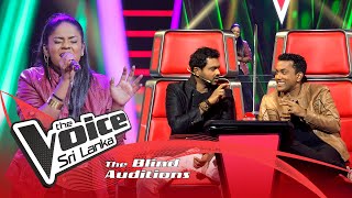 Rynee Ranasinghe- Titanium | Blind Auditions | The Voice Sri Lanka