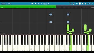 Mezdeke Arabic Belly Dance Piano Tutorial