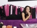 Caterina Balivo backstage servizio fotografico nella sua casa