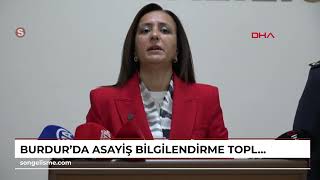 Burdurda Asayiş Bilgilendirme Toplantısı