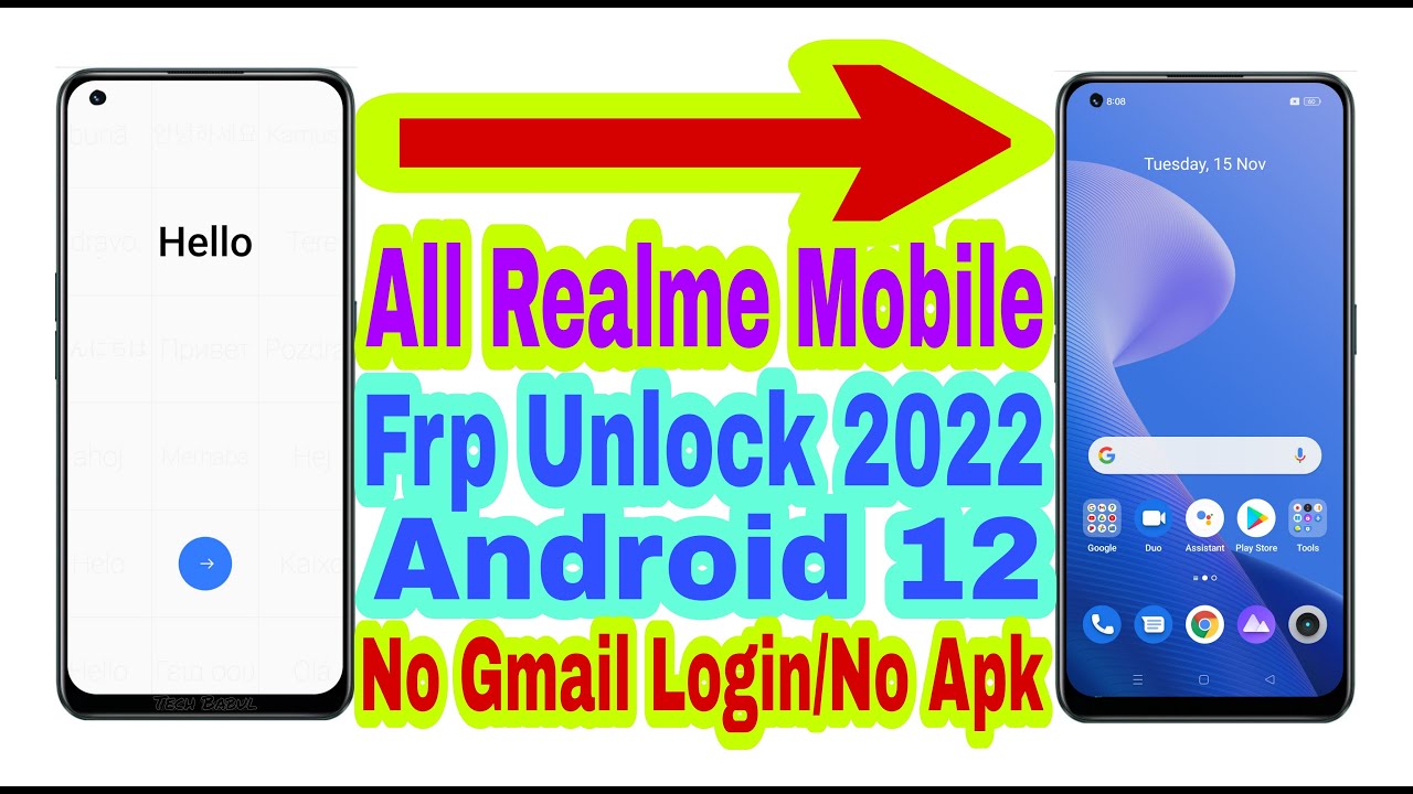All Realme Mobile Android 12 Frp Bypass Without Pc |New All Realme Mobile Android 12 Frp Bypass Without Pc |New