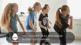 50 Cent Disco Inferno Hip-Hop Workshop By Alina Maslak - Open Art Studio