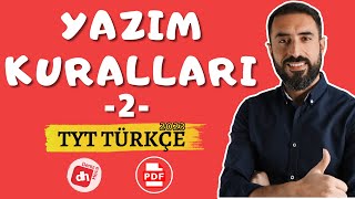 Yazim Kurallari 2 Tyt Türkçe 2023 Deniz Hoca Pdf