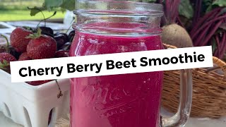 Cherry Berry Beet Smoothie Recipe
