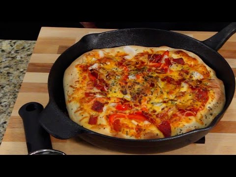 VIDEO : cast iron pizza - subscribe to my vlogging channel http://youtube.com/jackscalfani buy jack's sauces at : http://thebestsauces.com buy jack's ...