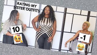 Rating My Sister Try On Haul Plus Size Glow With D