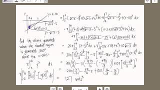 Volume. Self overlap. Quadratic in y.