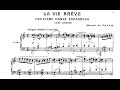 Manuel de Falla: Danza n.º 2 de «La vida breve», piano (1904)