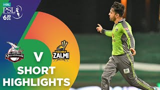 Lahore Qalandars vs Peshawar Zalmi | Match 17 | HBL PSL 2021