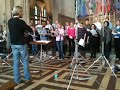 The Eric Whitacre Singers Recording "Alleluia"