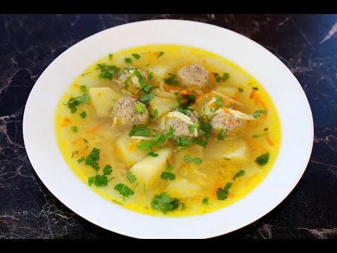Суп с фрикадельками куриный рецепт с пошагово в Суп с фрикадельками куриный рецепт с пошагово в