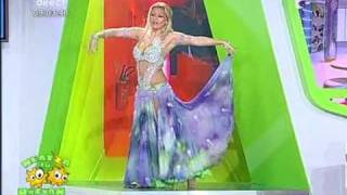 Blonde Belly Dancer Jasmine Romanian Woman Show Romania