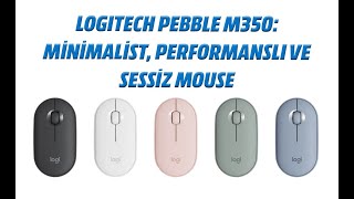 Logitech Pebble M350 Mi̇ni̇mali̇st, Performansli Ve Sessi̇z Mouse