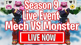 MECH VS MONSTER - INSANE Season 9 Live Event - Final Showdown Fortnite Event Cattus VS Doggus Fight
