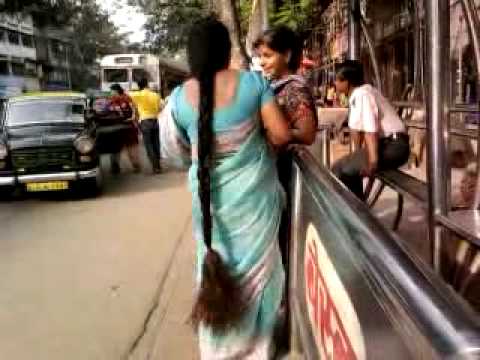 Long Braided Hair Indian Women Long Hair Braid at The Bus Long Braided Hair Indian Women Long Hair Braid at The Bus