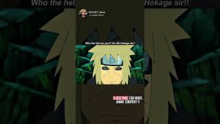 Who The Hell Are You The 4Th Hokage Sir