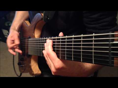 Meshuggah - Demiurge Guitar Cover (1080p Head Stock Cam)